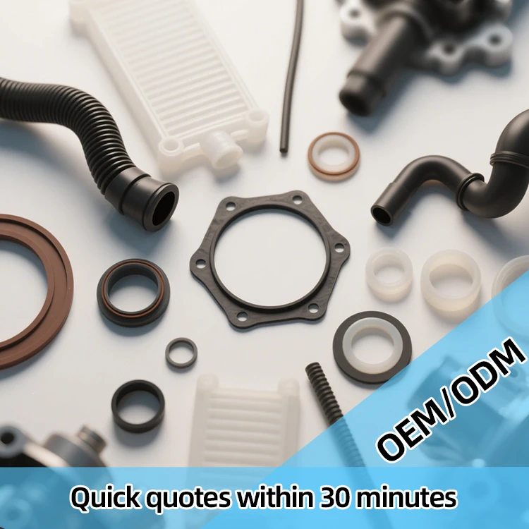 Custom Silicone Rubber Gaskets for Automotive Windshields Dustproof Temperature-Resistant Adhesive-Backed