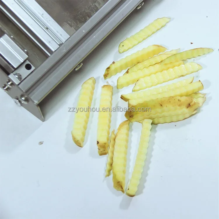 Small Type Manual Wave Potato Fries Cutting Machine - China Potato