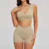 Conjuntos de shorts (caqui)
