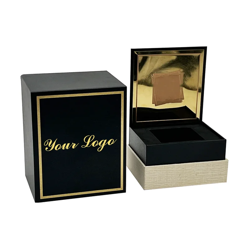 China Suppliers Wholesale Design Rigid Paper Customizable Logo Gift Box Perfume Skincare Packaging Box factory