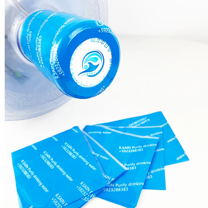 Cheap Price 5 Gallon/20l Shrink Label Water Bottle Cap Shrink Wrap