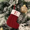 Knitted ds red-letter socks e