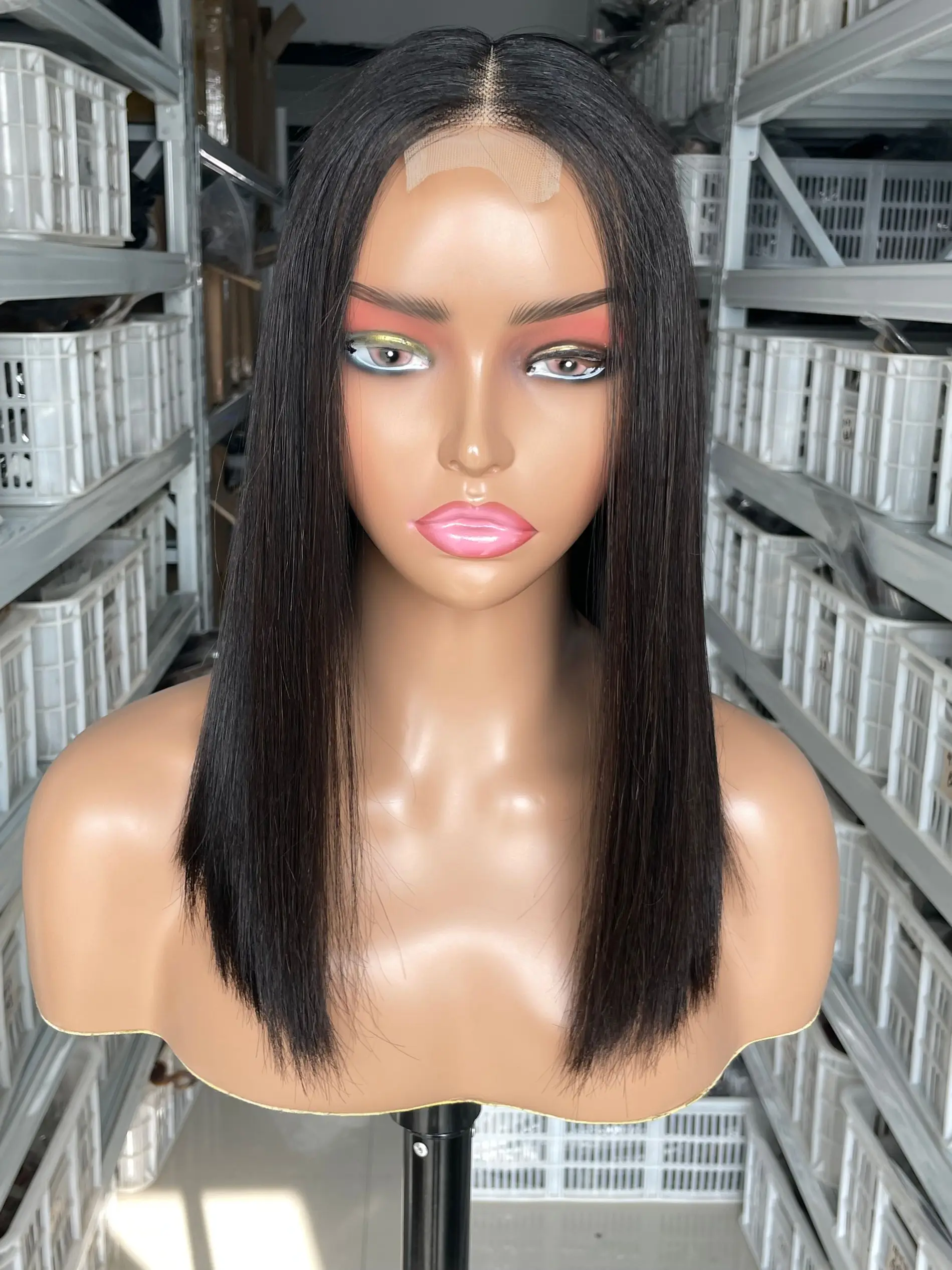 Kim k 2024 human hair wig