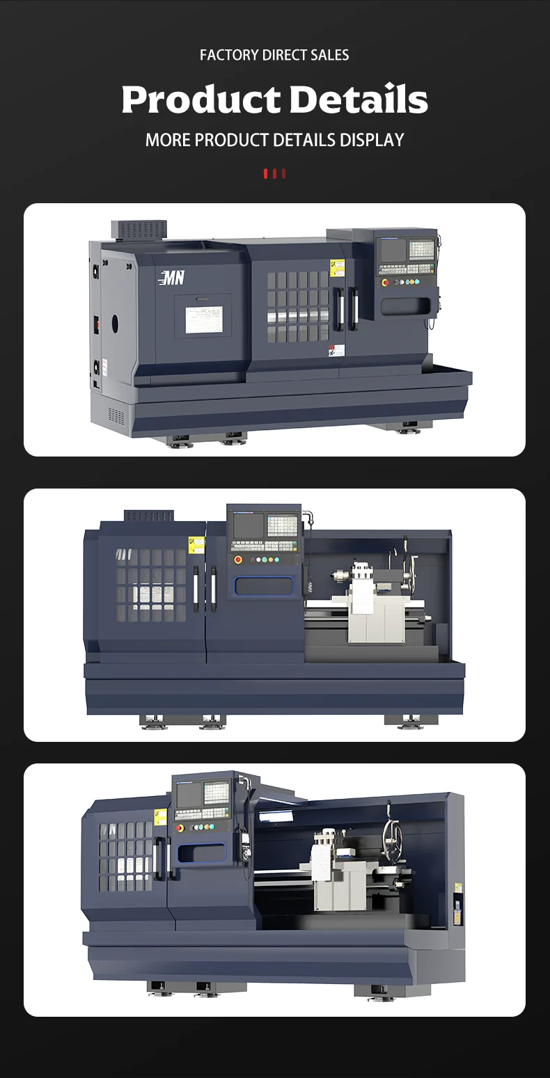 High Precision Ck6140 Ck6150 Tck50a Ck61100 Cnc Lathe With Low Energy