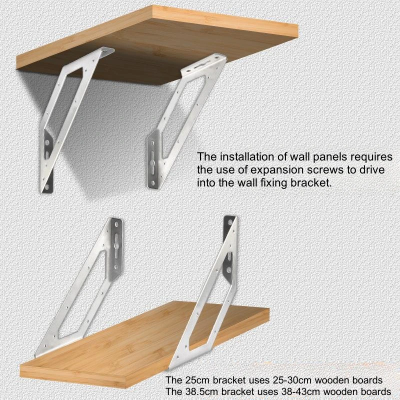 Heavy Laminate Corner Bracket Fastener Fasten Connector Trapeziform