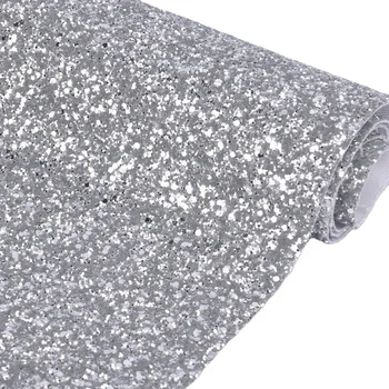 retro behang zwart zilver glitter erismann 9743-15 | Glitter behang