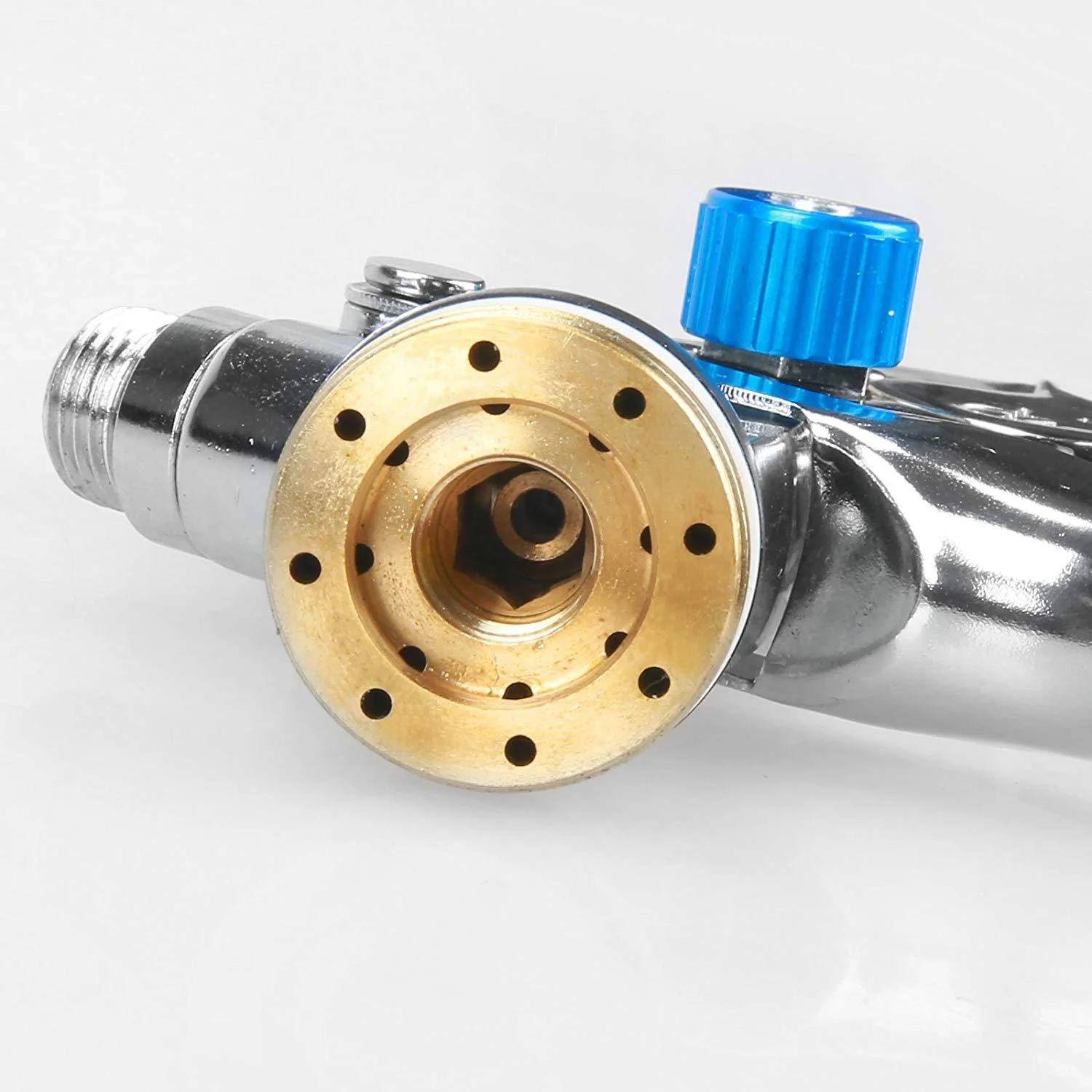 HVLP Paint Spray Gun for Wall Painting Pneumatic Tool with Three Different Spray Nozzles - Image 6