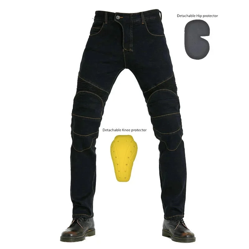 Riding jeans with knee on sale pads