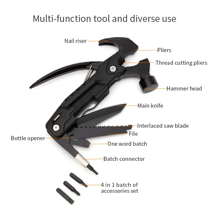 Supplier Portable Hammer Claw Multi Functional 2023 Hot Sale Low Price