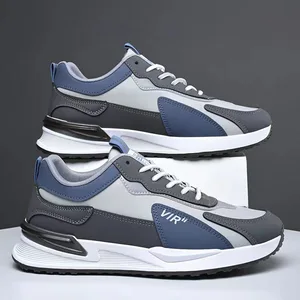 Hongyan PU Upper Waterproof Sports and Leisure Shoes Breathable Thick Soled Men's Shoes