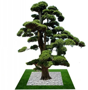 SJ10045 Artificial pine bonsai/yacca tree plants bonsai for sale