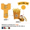 custom fries box