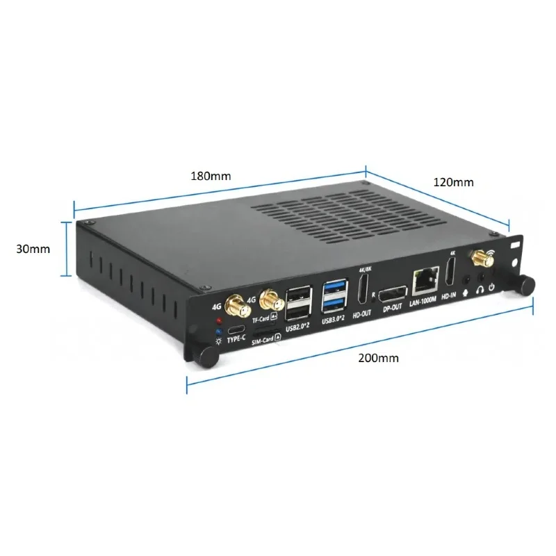 Android 14 OPS Mini PC for Advertising Equipment for Education Shopping Malls Corporate Meetings Government Affairs Other Fields