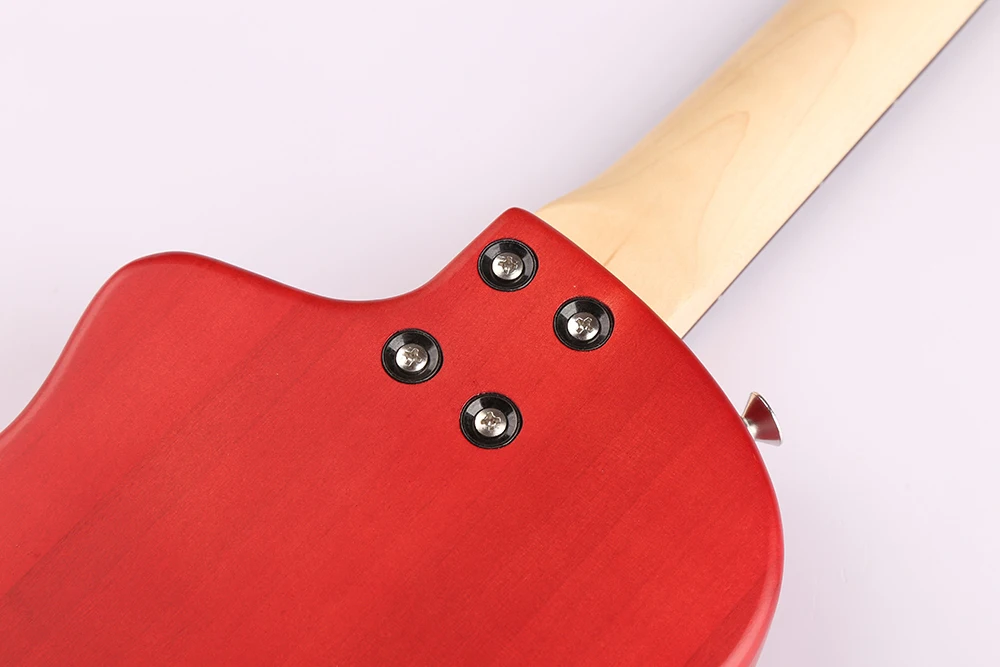 GECKO Stringed Instruments Red Elettrica Silent Ukelele Earphone Practice Electrica BT Wireless Electric Ukulele for Beginner