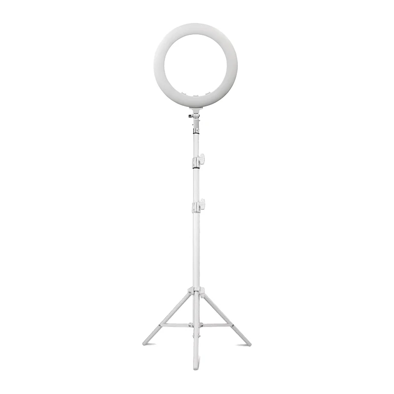 White 15 Inch Ring Light True 40W Photo Studio Beauty Salon Portable  Photography Ultra Thin Ring Light with Tripod Stand Remote