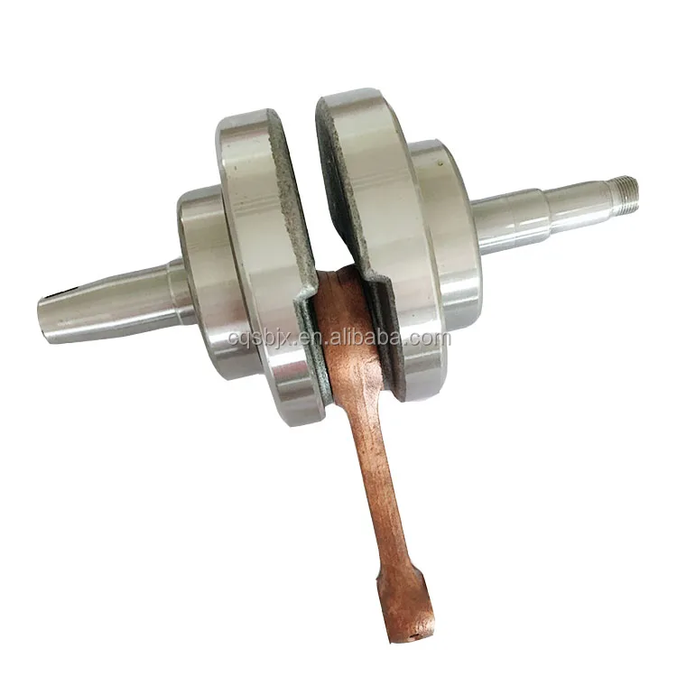 China Factory Custom Jialing JH125 Spare Parts Crankshaft Forged Steel 48-58HRC ISO9001 Certified