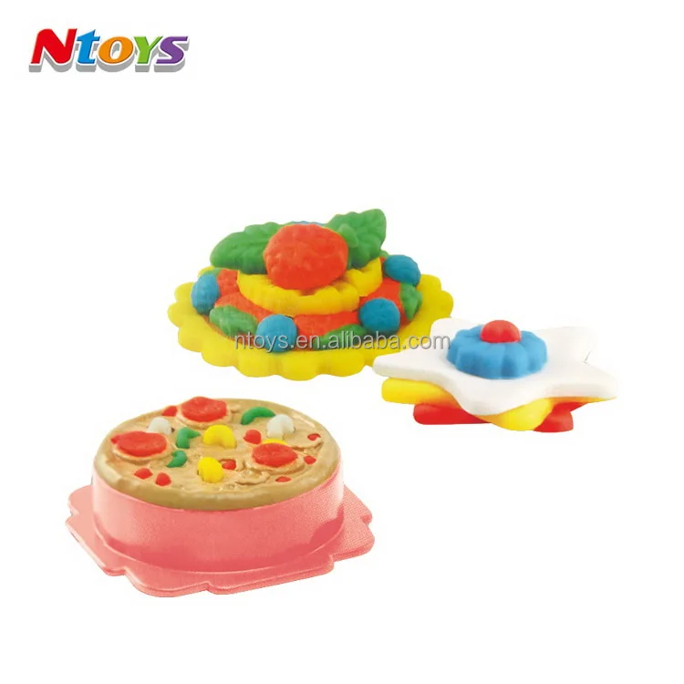 Plasticine Modeling Clay Crafts DIY Kids Microwave Toy Playdough Set