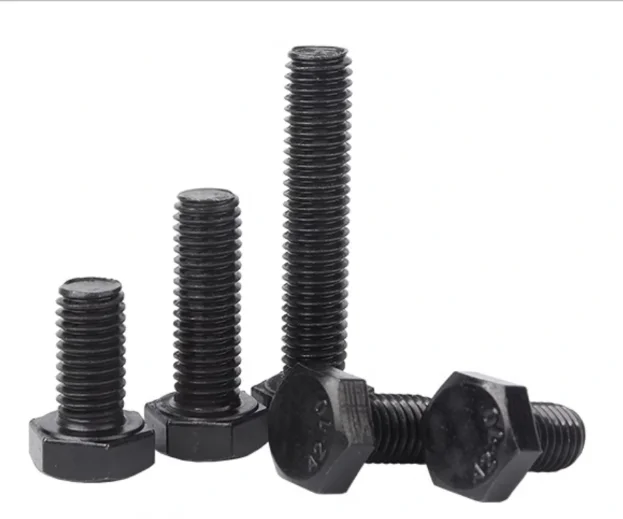 product customized supplier din933 hexagon bolts carbon steel black zinc high quality 88 m3 m20 hex head bolts screws-62