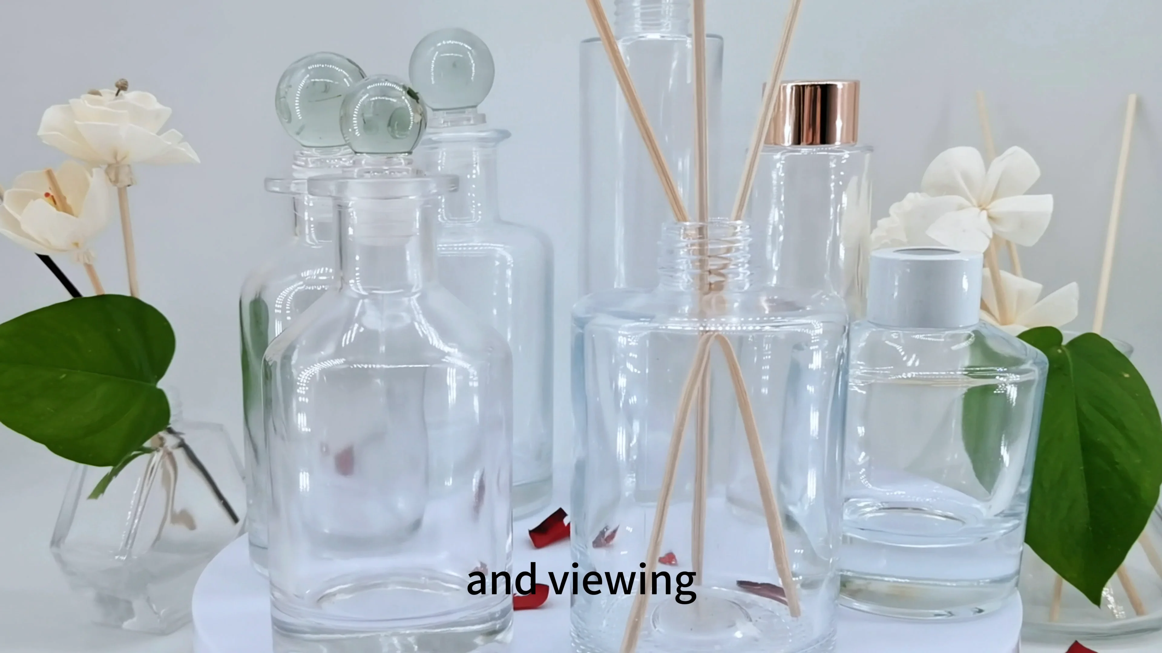 Wholesale Bell Fragrance Bottles Creative Transparent Glass Bottles Aromatherapy Bottles Buy