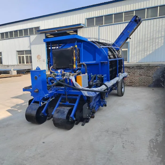 Agricultural Stone Grab Excavator Stone Collecting Machine Rock Picer
