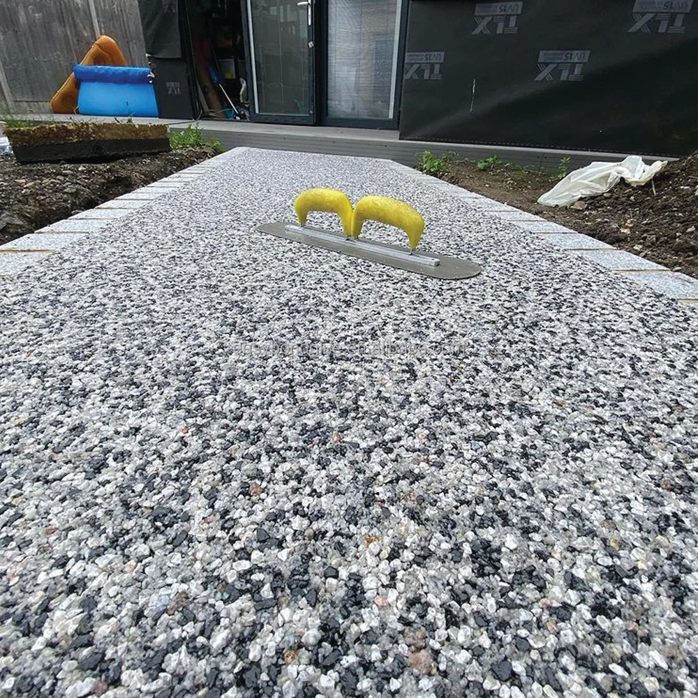6.5kg Kits Resin Bound Polyurethane Resin Paving For Swimming Pool ...