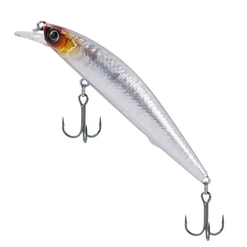 Shark Skimmer 7g-12.5g Floating Minnow Long Casting Lure Bait Metal Powdery Live Bait with Hooks Wild Fishing – Metal Jig – view 2