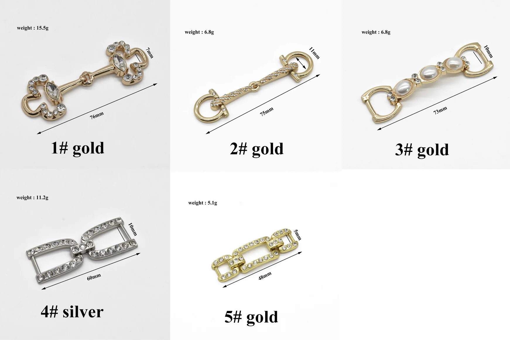 Metal Chain Swimwear Metal Accessories Ring Connector Accessories Heart