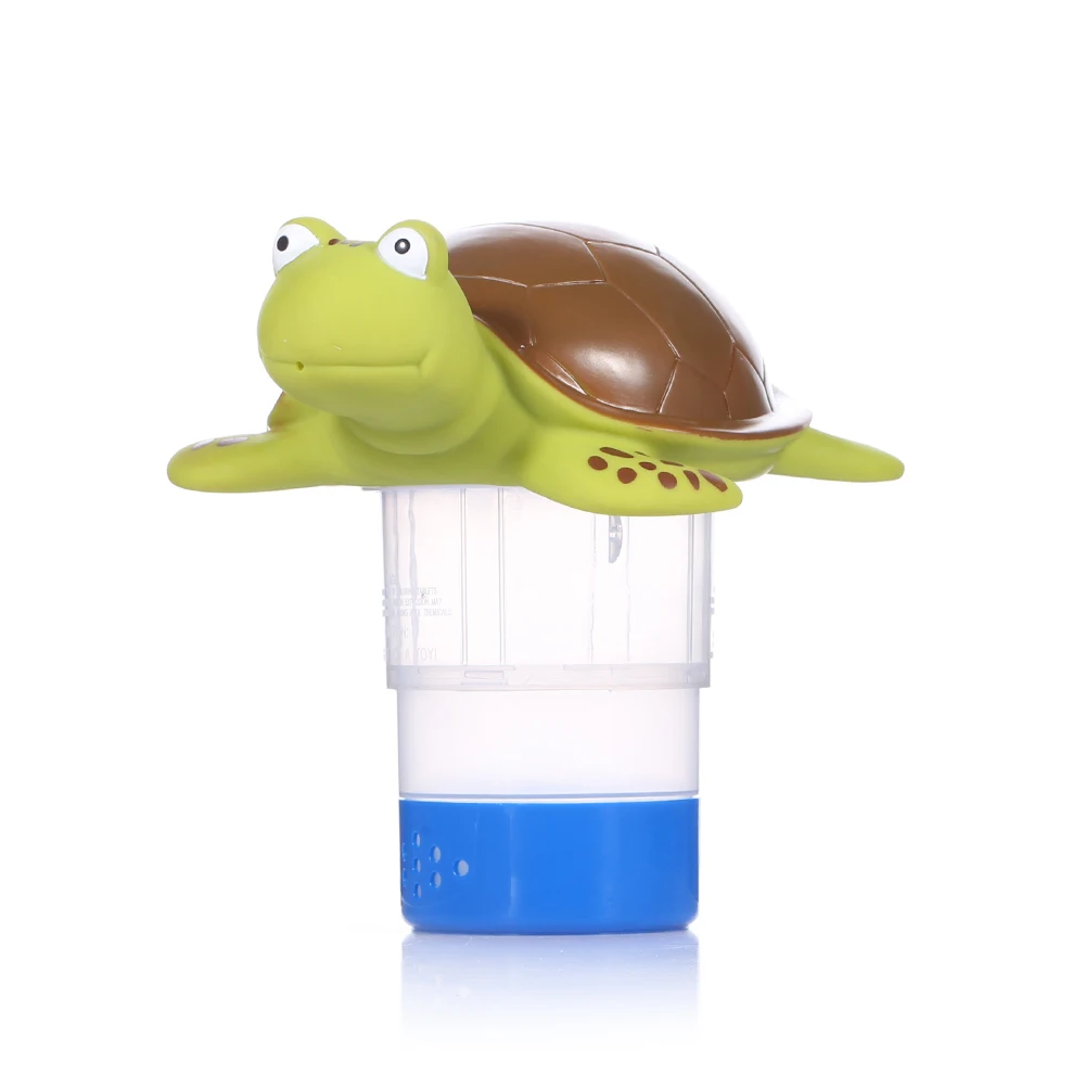 Swimming Turtles: Floating Pool Chlorine Dispensers And Decorations ...