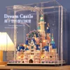 Jkc7002 - Castello grande con vetrina illuminata