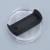 Cuerpo transparente - lámina negra - silicona negra