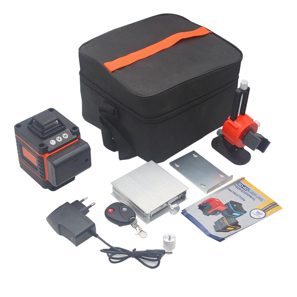 Cheap And Qualified Hilda 4d 16 Line Laser Level Green Beam Self ...