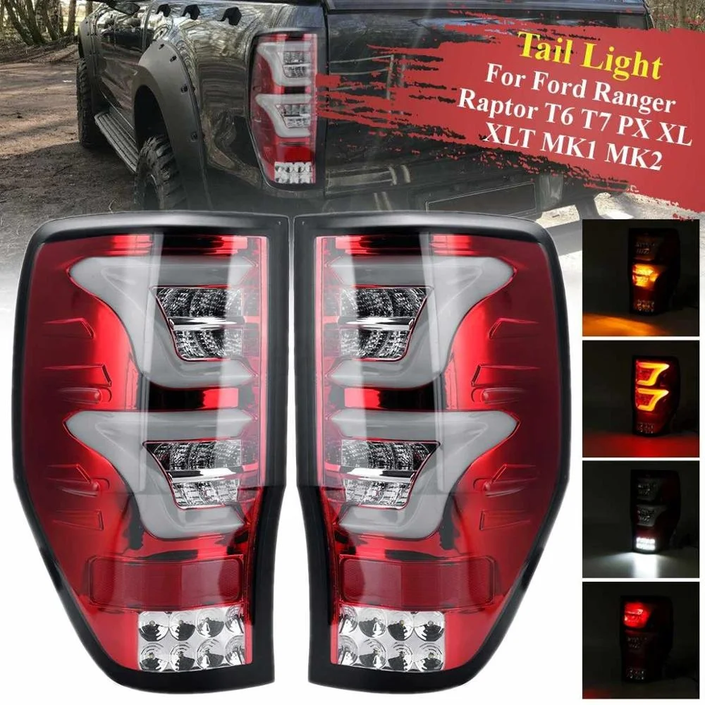 Tail Light For Ford Ranger Raptor T6 T7 Px Xl Xlt Mk1 Mk2 20122018 Led
