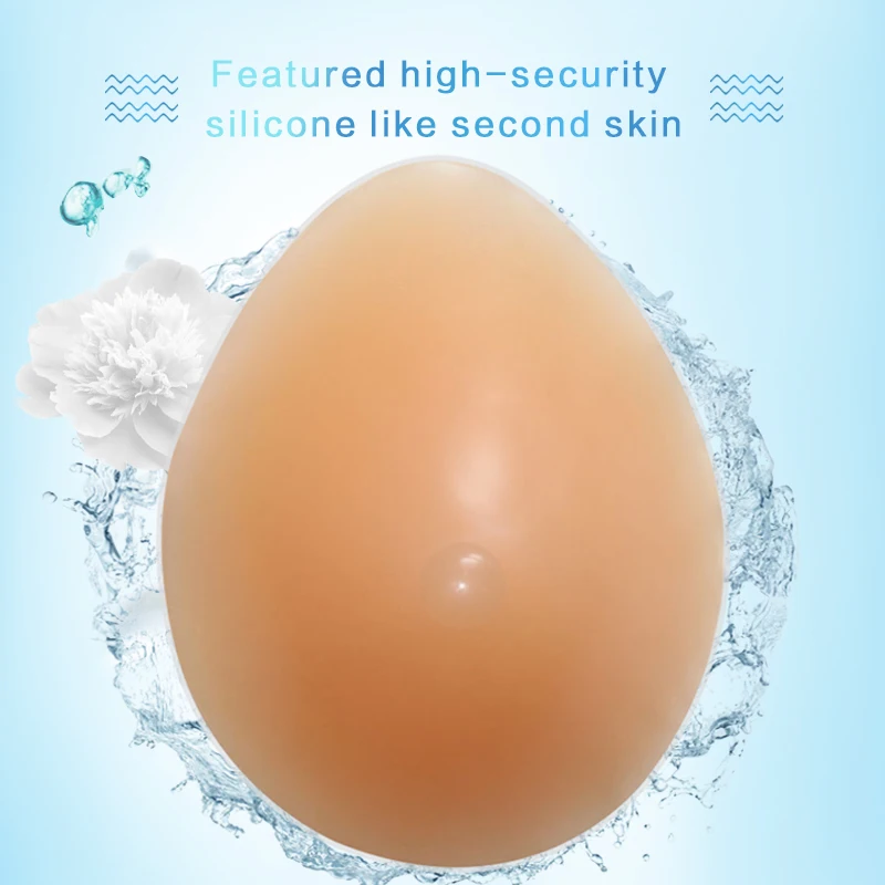 Hot Selling Silicone Breast Forms Soft and Beautiful Women Artificial Boobs 120g/pc Small Flat Chest Favorite