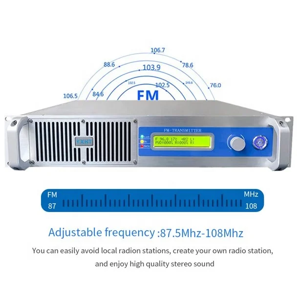 VIP - YXHT-1, 350W FM Transmitter 350 Watt Radio & TV Broadcasting Equipment