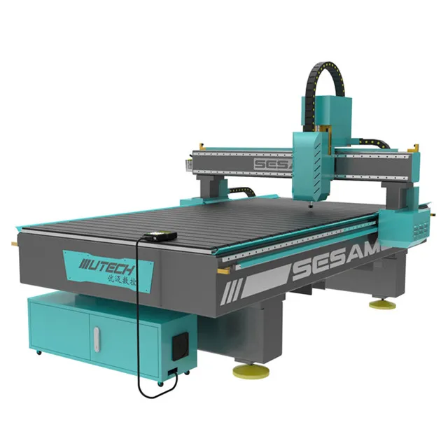 China Factory UTECH SESAME CNC Wood Router Milling Machine Manufacturer for Plywood Woodworking Paper Creasing Aluminium