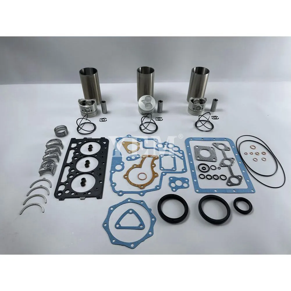 D722 Cylinder Liner and Gasket Kit With Bearing Set for Kubota Engine Spare Repair Replacement