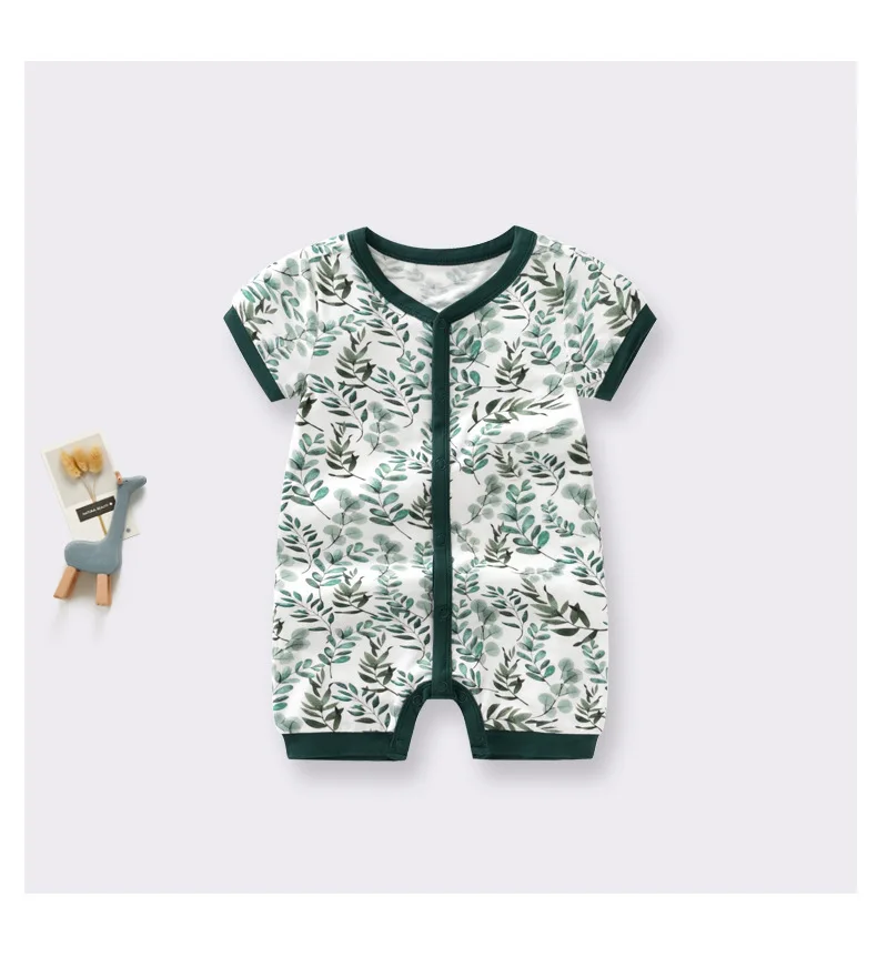 Bamboo Sleeper Custom Baby Pajamas Short Romper New Born Baby Products
