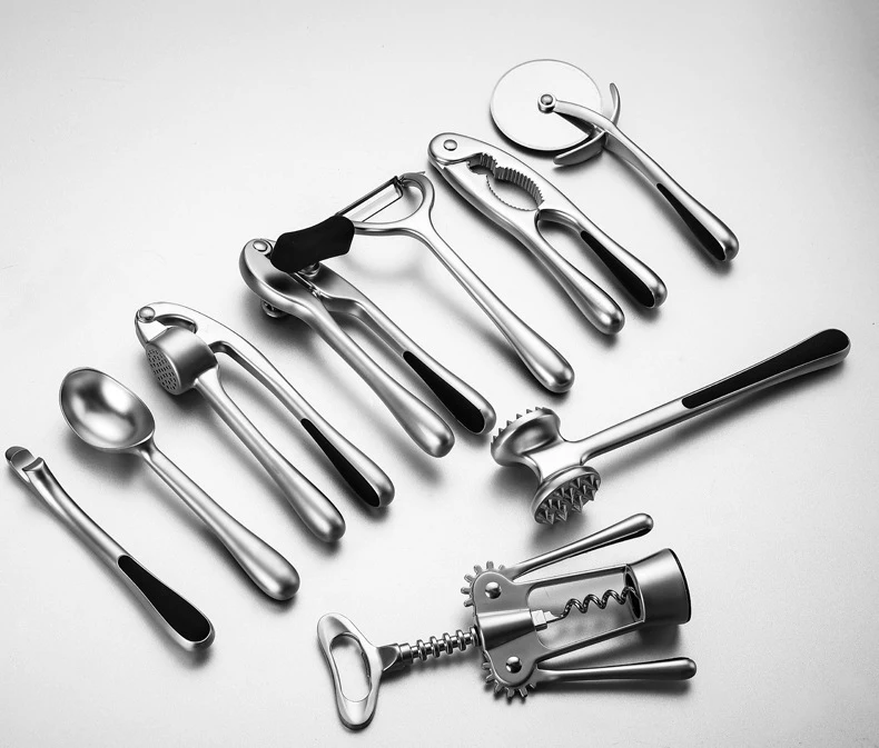 11pcs Factory Wholesale Home Kitchen Zinc Alloy Metal Accessories