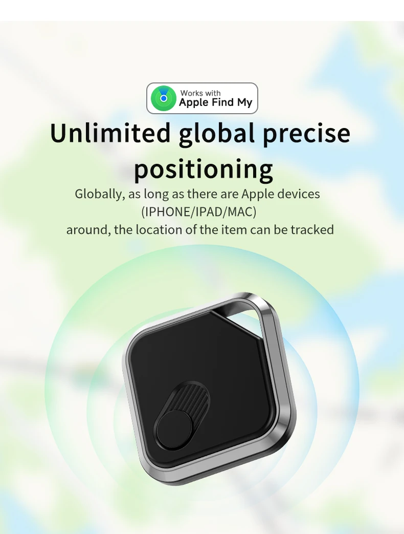 2023 New Mfi Smart Tag Find My Tag Airtag Tracker Global Position