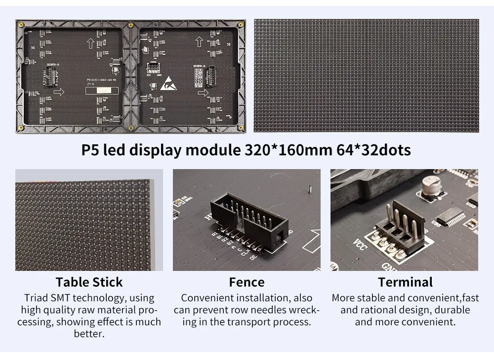 320*160mm LED Display Module
