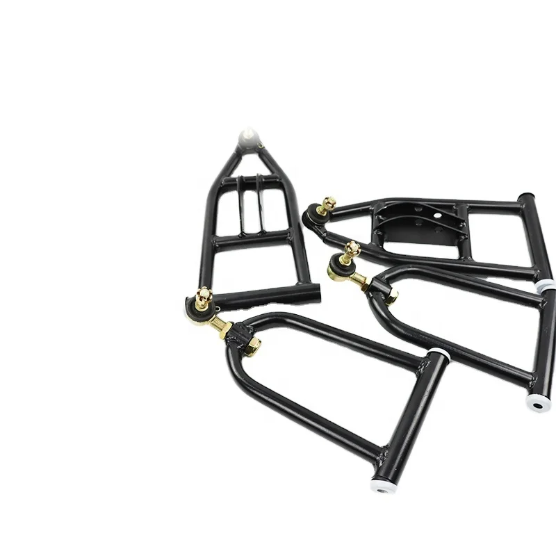 High Performance Front Suspension Shock Upper/Lower Swing Arm for Electric ATV Go Karts Four-wheeled Bike Parts