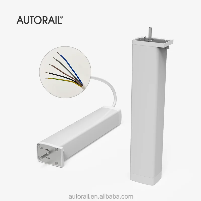 Autorail Wireless Remote Control Motorized Curtain Rail with Smart Curtain Motor