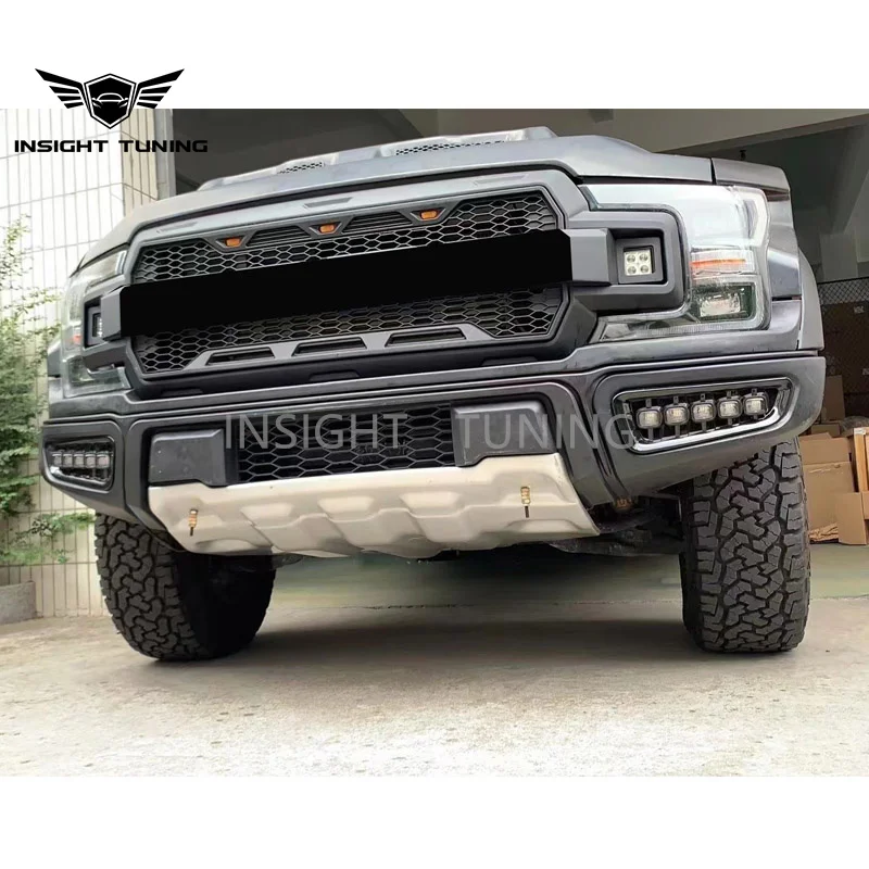 Plastic Front Bumper Fenders T6 T7 T8 Bodykit for Ford Ranger 2012-2021 ...