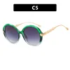 SS2159-C5-Green transparent/double gray