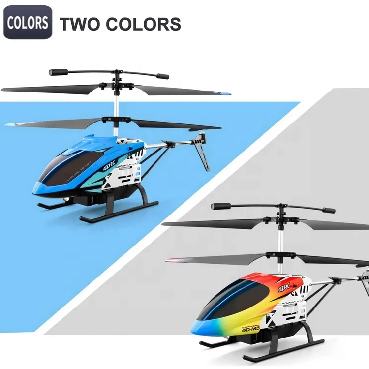 4DRC M5 Radio Control 3.5Channel RC Helicopter Large Alloy Aerial Aircraft Fall Resistance Helicopter Toys
