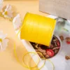 640#lemon yellow polyester belt