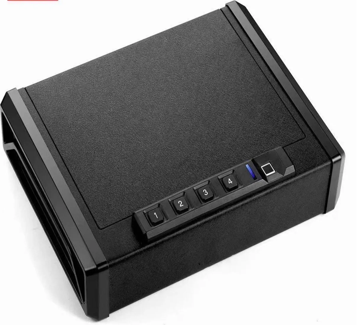 High Quality Portable Biometric  Fingerprint  Gun  Safe case Safety Box  Mounted Gun Safe with Finger Print