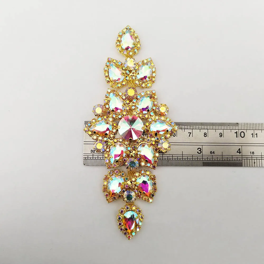 Оптовый горный хрусталь с аппликационной вышивкой жемчугом пояс украшением в виде кристаллов Свадебные украшения Аппликации