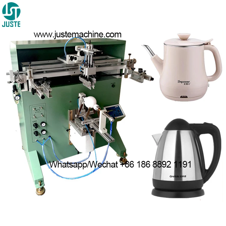 Plastic Conical Jar Screen Printing Machine Manual Automatic Print