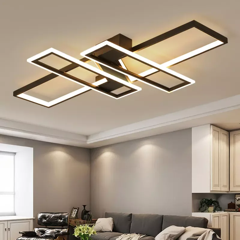 Modern Led Chandelier For Living Room Bedroom Kitchen Home Indoor 